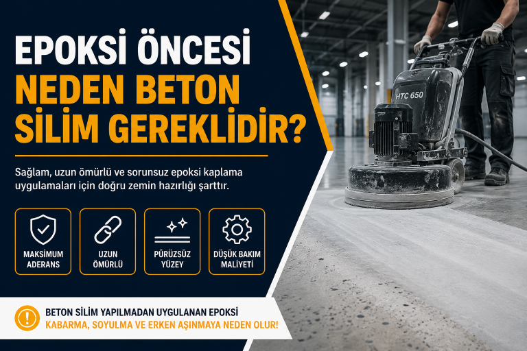 Endüstriyel zemin hazırlığı